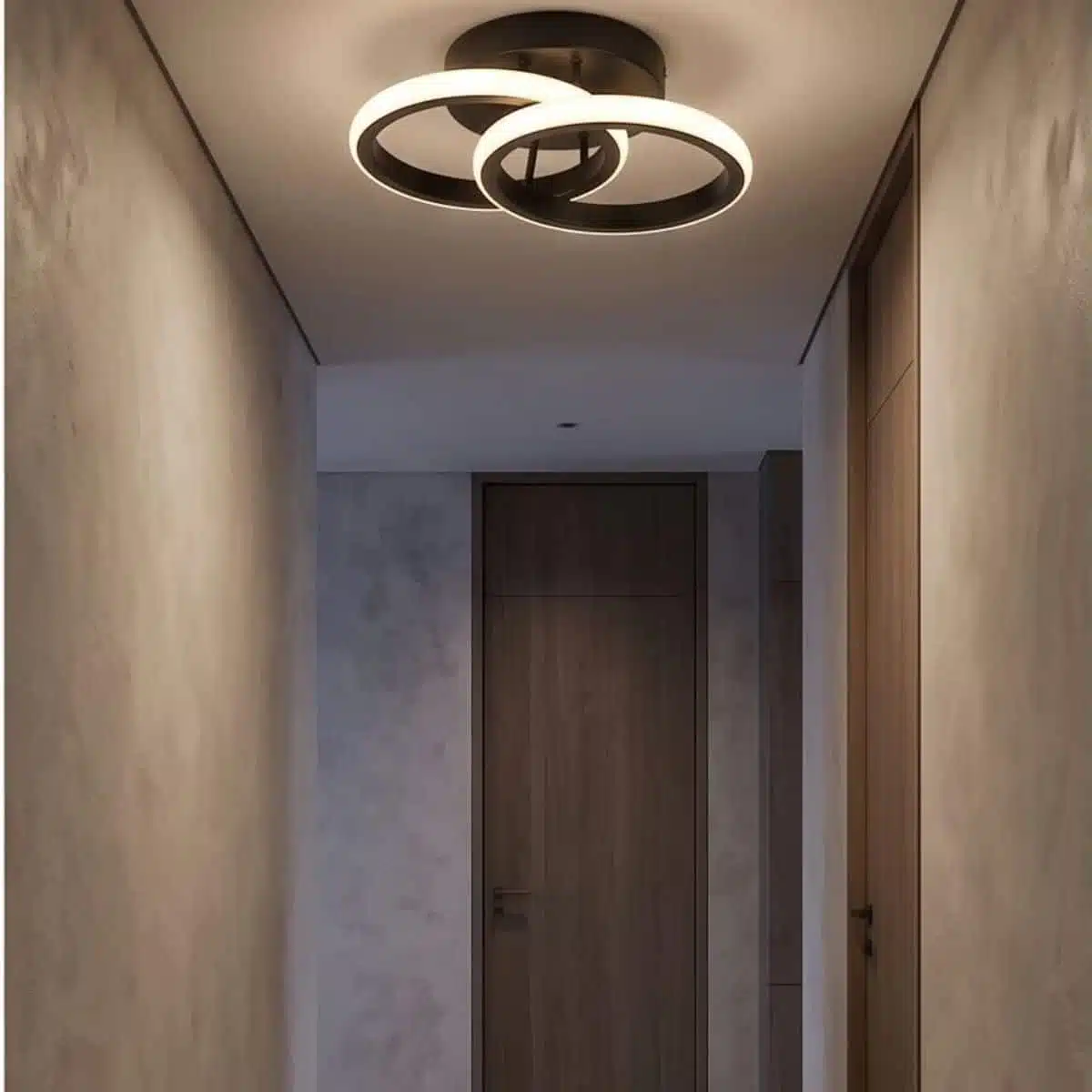 Lustre B Μεταλλικό Φωτιστικό Οροφής 24WATT CCT Μέσω Διακόπτη 3