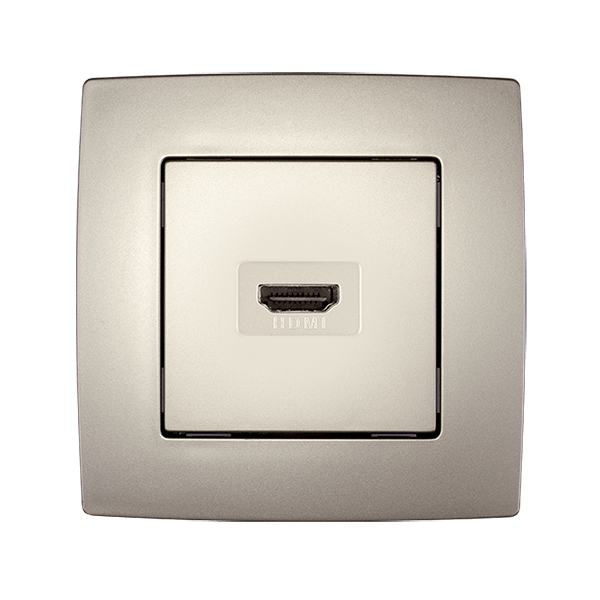 CITY PRIZA HDMI ΣΑΜΠΑΝΙΖΕ ΜΕΤΑΛΛΙΖΕ