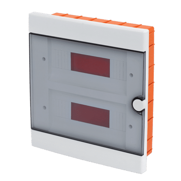 ΠΛΑΣΤΙΚΟΣ ΠΙΝΑΚΑΣ ΔΙΑΝΟΜΗΣ 24 (2X12) ΣΤΟΙΧΕΙΑ – ΧΩΝΕΥΤΗ ΤΟΠΟΘΕΤΗΣΗ