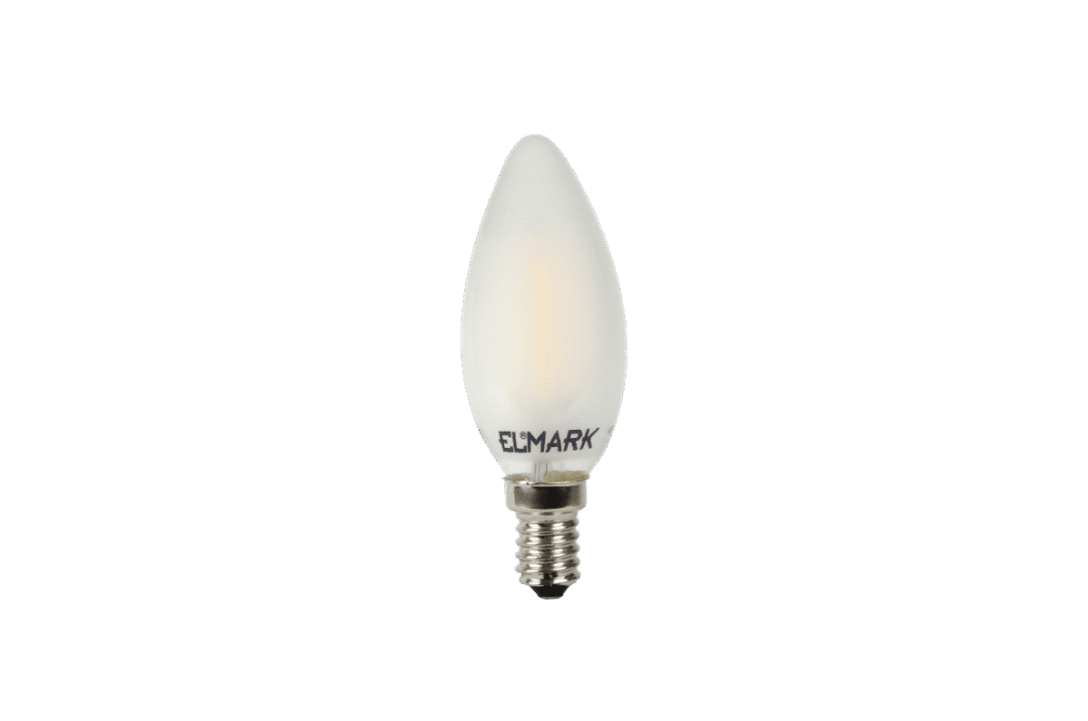 LED CANDLE C35 FILAMENT 4W E14 230V 2700K ΝΤΙΜΑΡ