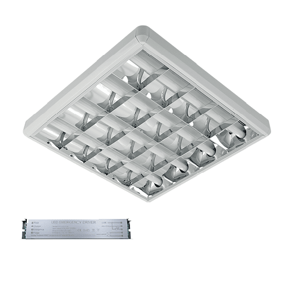 LENA-V ΜΕ LED (600MM) 4X9W 6400K ΕΞΩΤΕΡΙΚΟ 630X630mm ΜΕ ΜΠΛΟΚ