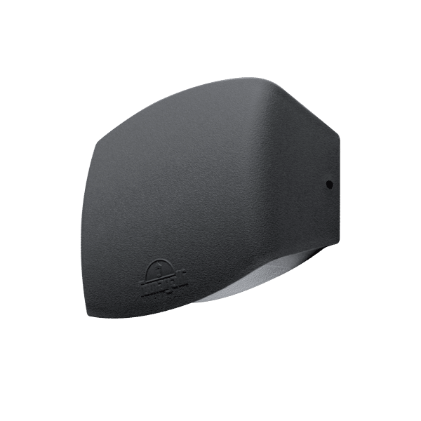 ABRAM 190 LED ΑΠΛΙΚΑ 7.5W CCT 4000K IP55 ΜΑΥΡΟ