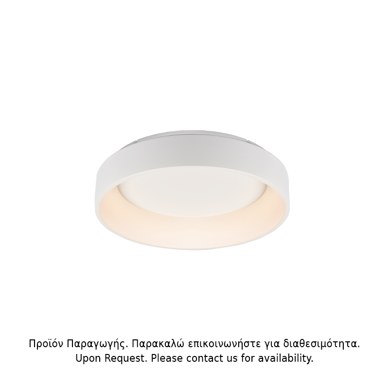 ΟΡΟΦΗΣ Φ/Σ LED 36W DIMMER CCT 3670LM ΛΕΥΚΟ ΜΕΤΑΛΛΙΚΟ D45XH14CM APOLLO ΟΡΟΦΗΣ Φ/Σ LED 36W DIMMER CCT 3670LM ΛΕΥΚΟ ΜΕΤΑΛΛΙΚΟ D45XH14CM APOLLO