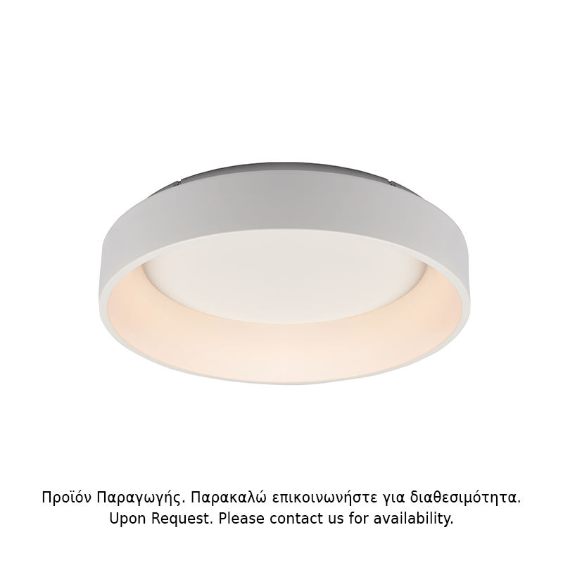ΟΡΟΦΗΣ Φ/Σ LED 48W DIMMER CCT 5350LM ΛΕΥΚΟ ΜΕΤΑΛΛΙΚΟ D60XH14CM APOLLO ΟΡΟΦΗΣ Φ/Σ LED 48W DIMMER CCT 5350LM ΛΕΥΚΟ ΜΕΤΑΛΛΙΚΟ D60XH14CM APOLLO