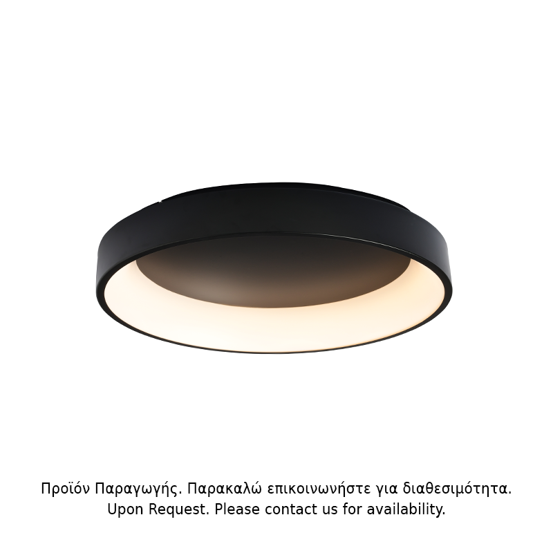 ΟΡΟΦΗΣ Φ/Σ LED 73W DIMMER CCT 5450LM ΜΑΥΡΟ ΜΕΤΑΛΛΙΚΟ D78XH14CM APOLLO ΟΡΟΦΗΣ Φ/Σ LED 73W DIMMER CCT 5450LM ΜΑΥΡΟ ΜΕΤΑΛΛΙΚΟ D78XH14CM APOLLO