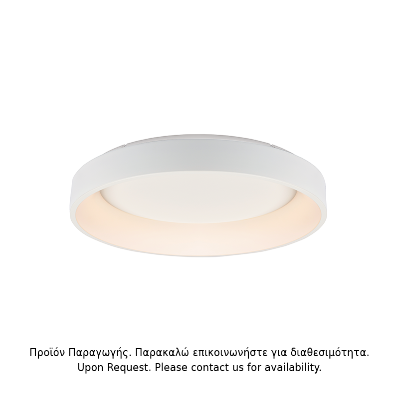 ΟΡΟΦΗΣ Φ/Σ LED 73W DIMMER CCT 5450LM ΛΕΥΚΟ ΜΕΤΑΛΛΙΚΟ D78XH14CM APOLLO ΟΡΟΦΗΣ Φ/Σ LED 73W DIMMER CCT 5450LM ΛΕΥΚΟ ΜΕΤΑΛΛΙΚΟ D78XH14CM APOLLO