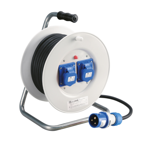 EC699 CABLE REEL 2Х1P+N+E H05VV-F 3x1.5mm 30M IP44