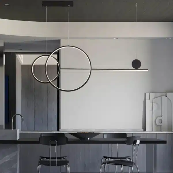 GB LED Minimal Κρεμαστό Φωτιστικό W Θερμό Λευκό