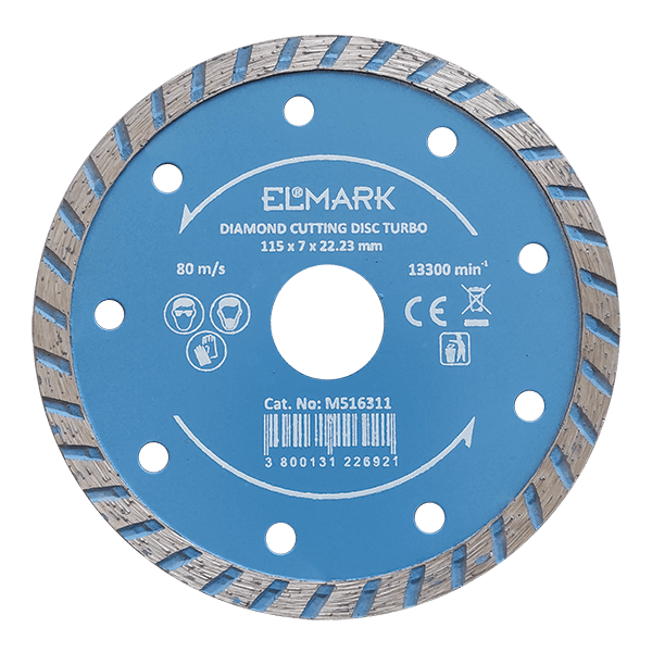 ΔΙΑΜΑΝΤΟΔΙΣΚΟΣ TURBO 125Х22.2mm