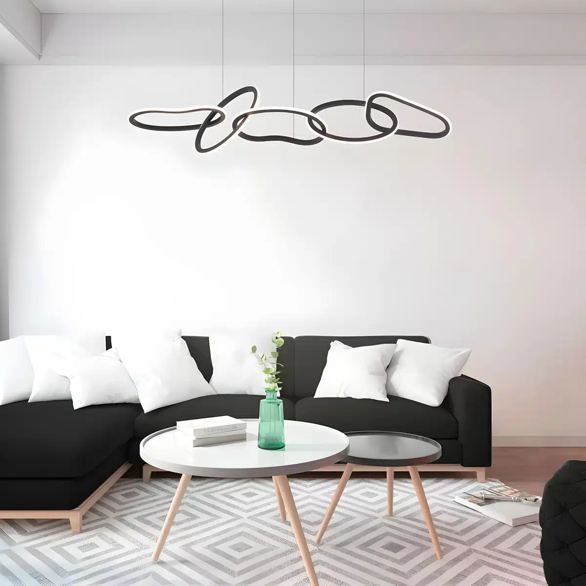 Rings Πολυέλαιος Οροφής LED Dimmable
