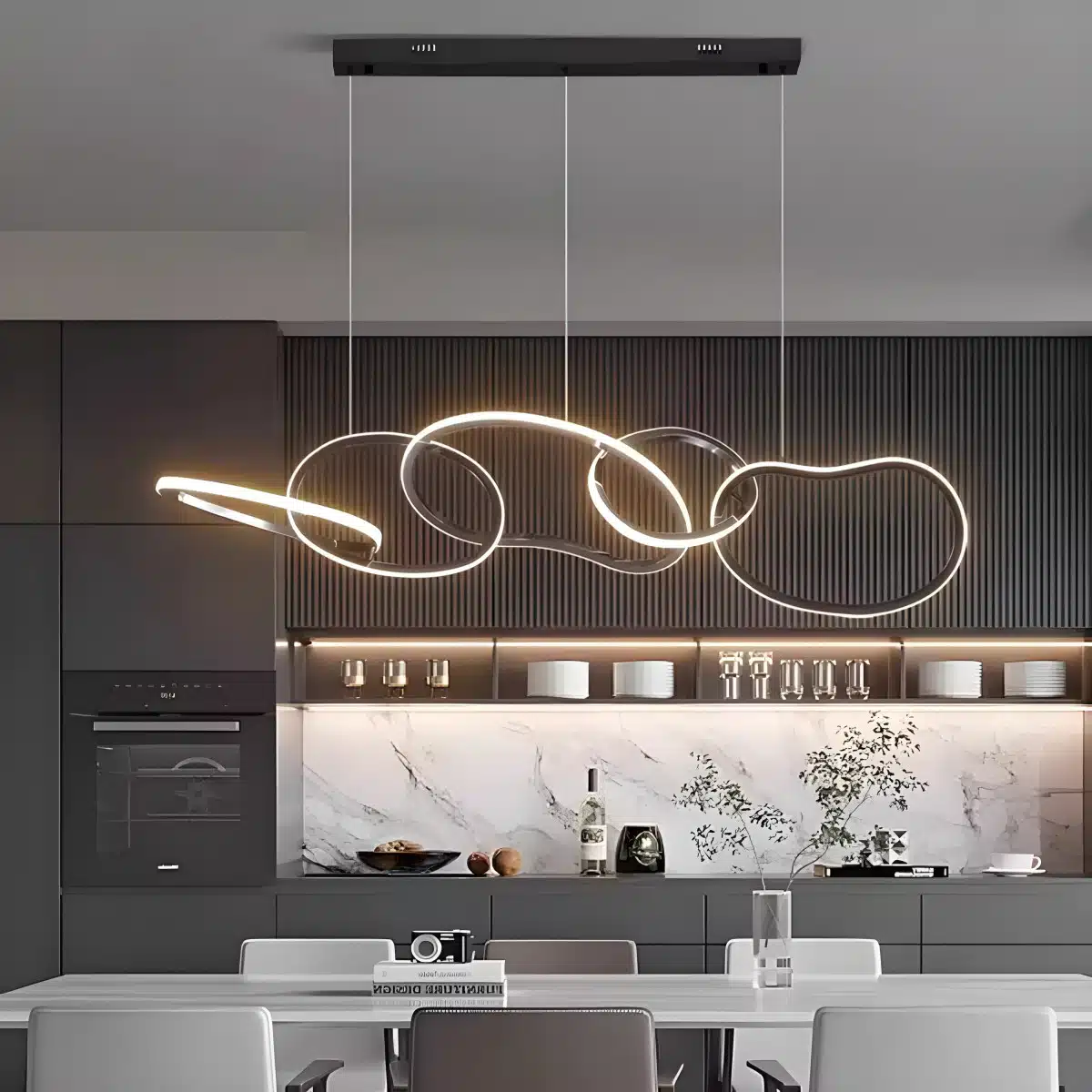 Rings Πολυέλαιος Οροφής LED Dimmable