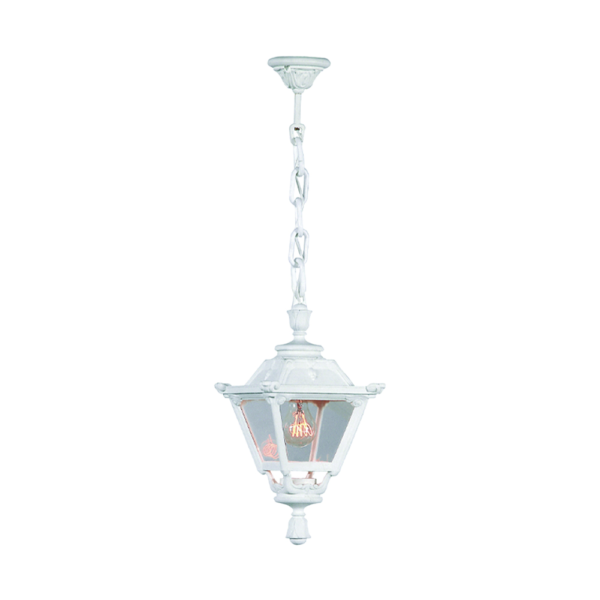 GOLIA HANGING LANTERN 1XE27 IP55 WHITE