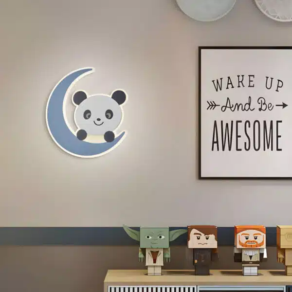 Απλίκα Τοίχου Blue Panda – LED W Λευκό + Μπλε (Φcm)