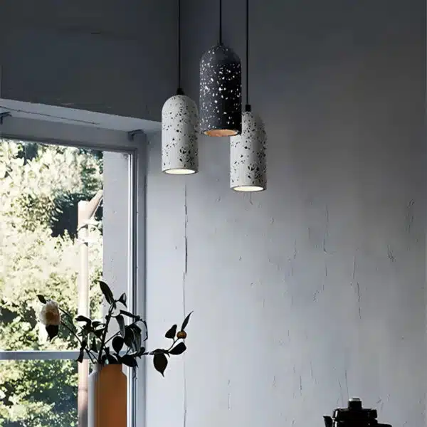 Niigata Κρεμαστό Φωτιστικό Λευκό Μωσαϊκό