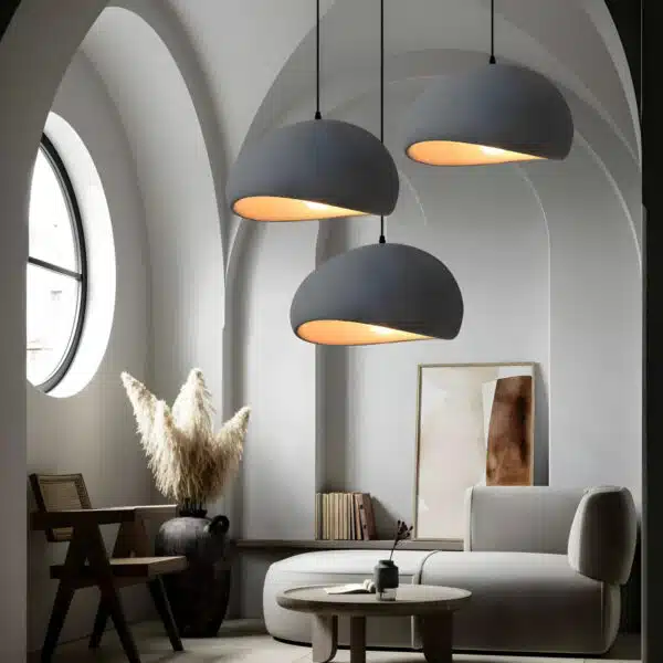 Κρεμαστό Φωτιστικό Berlin Γκρι Dcm – xE