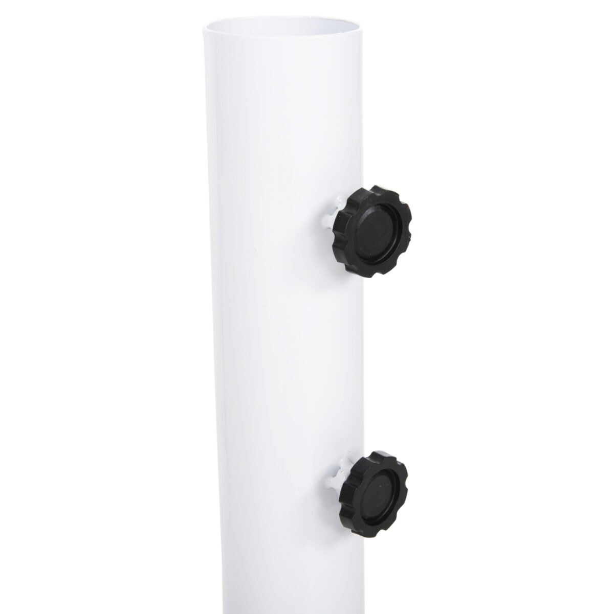 ΒΑΣΗ ΟΜΠΡΕΛΑΣ Φ60mm x 51Υεκ ΜΕΤΑΛΛΙΚΗ ΒΙΔΩΤΗ ΓΙΑ ΣΤΥΛΟ ΕΩΣ Φ60 HM6011 ΛΕΥΚΗ - Image 5