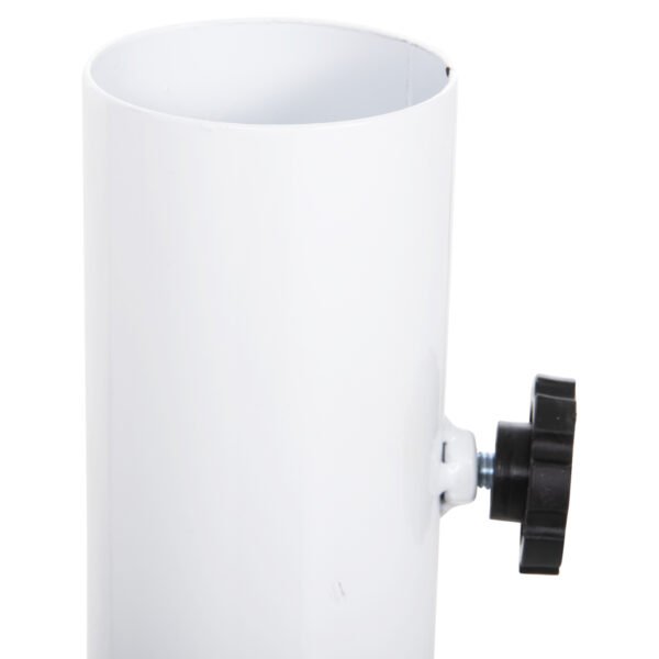 ΒΑΣΗ ΟΜΠΡΕΛΑΣ Φ60mm x 51Υεκ ΜΕΤΑΛΛΙΚΗ ΒΙΔΩΤΗ ΓΙΑ ΣΤΥΛΟ ΕΩΣ Φ60 HM6011 ΛΕΥΚΗ - Image 6