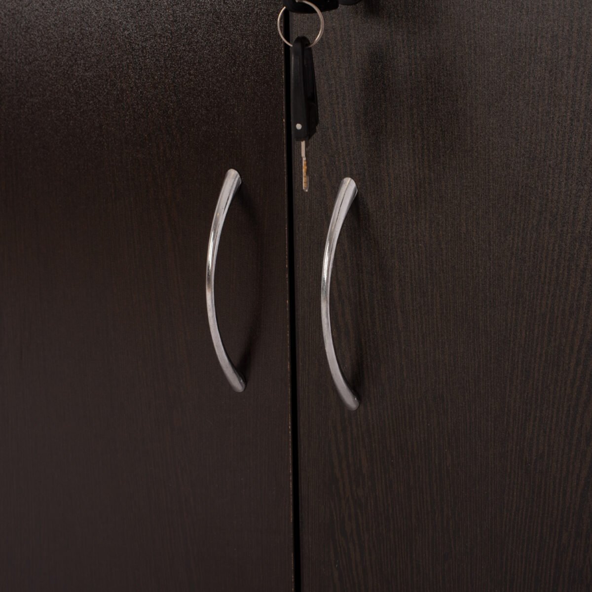 ΒΙΒΛΙΟΘΗΚΗ ΓΡΑΦΕΙΟΥ ΕΠΑΓΓΕΛΜΑΤΙΚΗ CAITLYN 80Χ40Χ180Υεκ.HM2014.02 WENGE ΜΕ 2 ΠΟΡΤΕΣ - Image 7