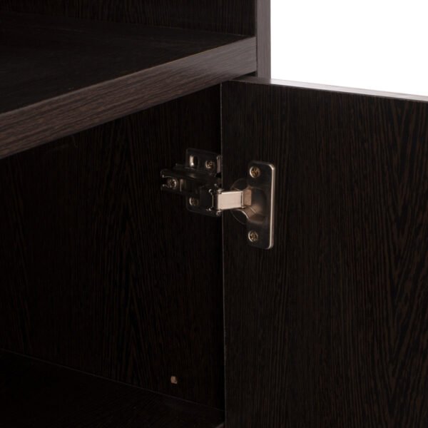 ΒΙΒΛΙΟΘΗΚΗ ΓΡΑΦΕΙΟΥ ΕΠΑΓΓΕΛΜΑΤΙΚΗ CAITLYN 80Χ40Χ180Υεκ.HM2014.02 WENGE ΜΕ 2 ΠΟΡΤΕΣ - Image 8