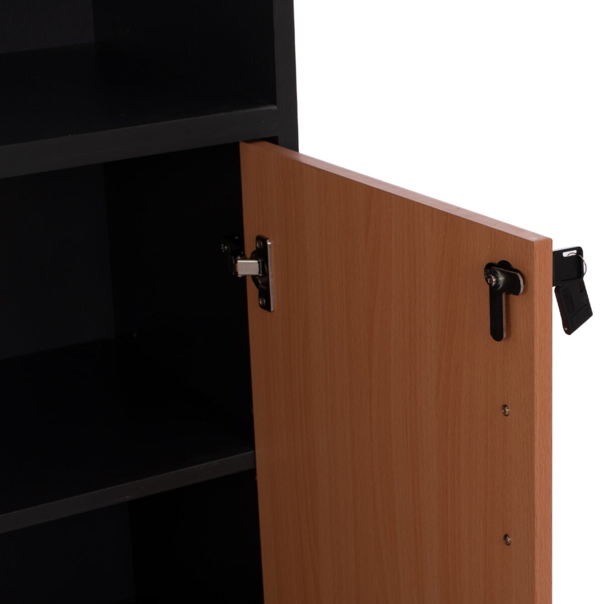 ΒΙΒΛΙΟΘΗΚΗ ΓΡΑΦΕΙΟΥ ΕΠΑΓΓΕΛΜΑΤΙΚΗ ABELINA 80Χ40Χ180Υεκ.HM2014.01 ΣΕ ΧΡΩΜΑ ΟΞΙΑ ΜΕ 2 ΠΟΡΤΕΣ - Image 9