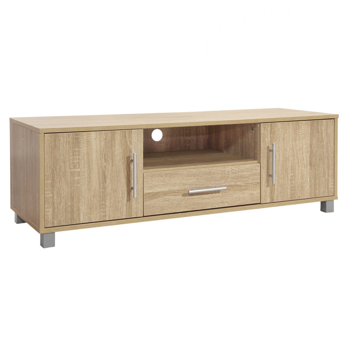 ΕΠΙΠΛΟ ΤΗΛΕΟΡΑΣΗΣ ΜΕΛΑΜΙΝΗΣ MACIE HM2203.02 SONAMA 120x40x39Υ εκ. - Image 2