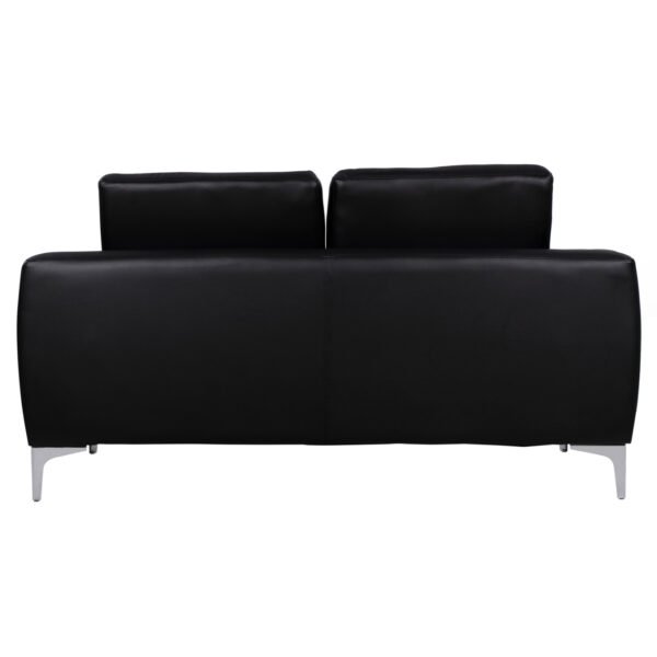 ΚΑΝΑΠΕΣ 2ΘΕΣΙΟΣ KΕΝΖΙΕ HM3121.21 ΜΕ ΜΑΥΡΟ PU 142x81x81 εκ. - Image 4