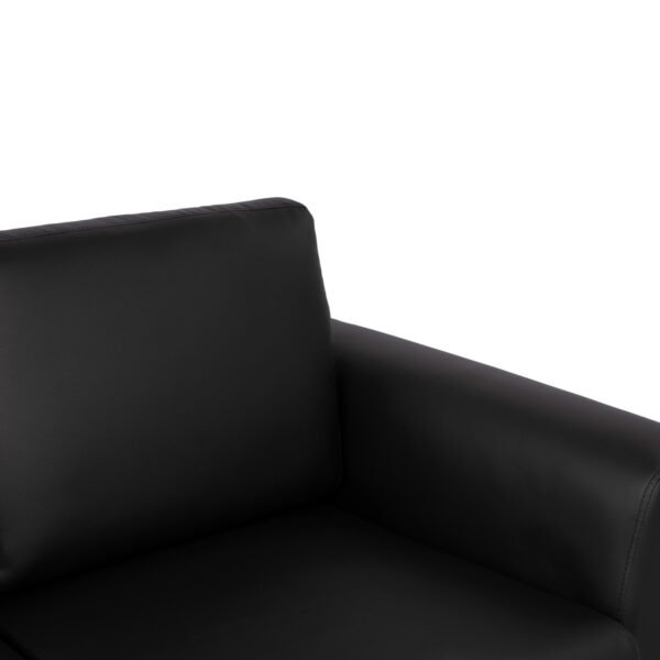 ΚΑΝΑΠΕΣ 2ΘΕΣΙΟΣ KΕΝΖΙΕ HM3121.21 ΜΕ ΜΑΥΡΟ PU 142x81x81 εκ. - Image 5