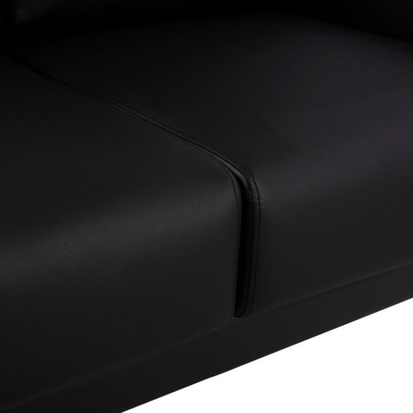 ΚΑΝΑΠΕΣ 2ΘΕΣΙΟΣ KΕΝΖΙΕ HM3121.21 ΜΕ ΜΑΥΡΟ PU 142x81x81 εκ. - Image 6