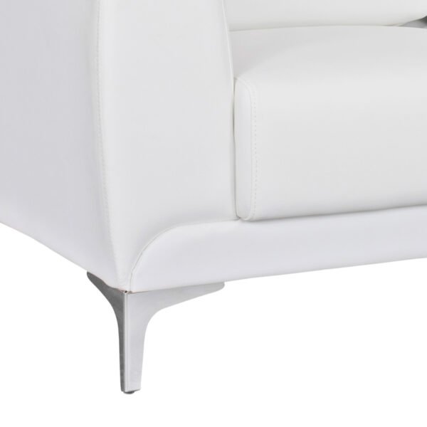 ΚΑΝΑΠΕΣ 2ΘΕΣΙΟΣ KΕΝΖΙΕ HM3121.22 ΜΕ ΛΕΥΚΟ PU 142x81x81 εκ. - Image 6