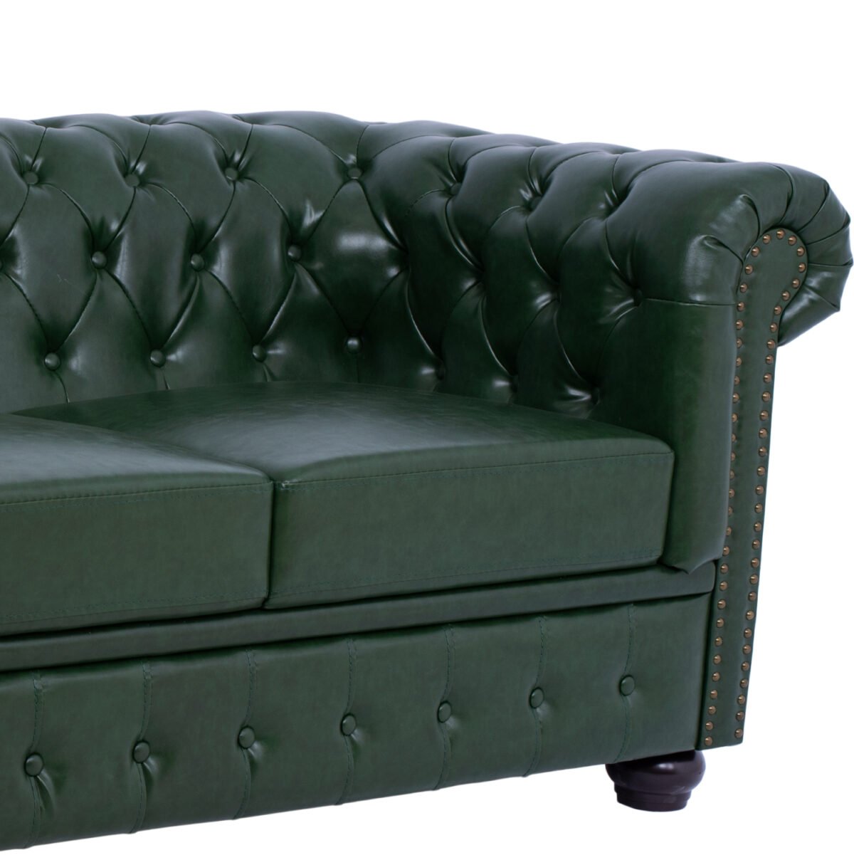 ΚΑΝΑΠΕΣ 3ΘΕΣΙΟΣ T.CHESTERFIELD HM3009.08 ΤΕΧΝΟΔΕΡΜΑ ΚΥΠΑΡΙΣΣΙ 208x90x73 εκ. - Image 6