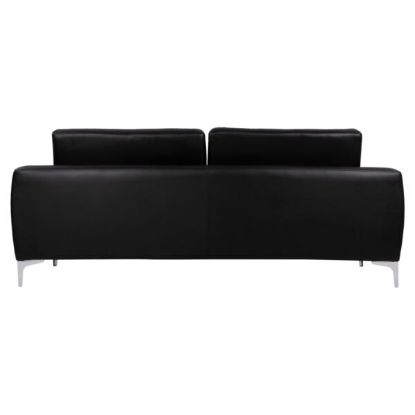 ΚΑΝΑΠΕΣ 3ΘΕΣΙΟΣ KENZIE HM3121.31 ΜΕ ΜΑΥΡΟ PU 190x81x81 εκ. - Image 4