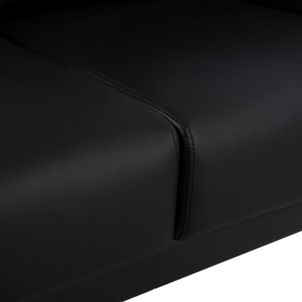 ΚΑΝΑΠΕΣ 3ΘΕΣΙΟΣ KENZIE HM3121.31 ΜΕ ΜΑΥΡΟ PU 190x81x81 εκ. - Image 7