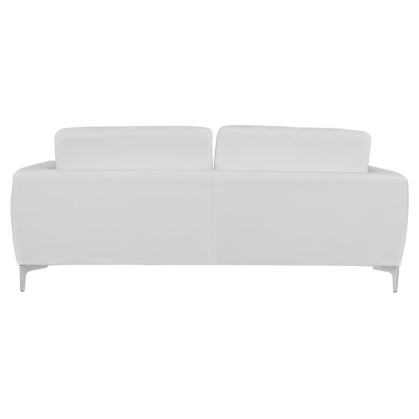 ΚΑΝΑΠΕΣ 3ΘΕΣΙΟΣ KENZIE HM3121.32 ΜΕ ΛΕΥΚΟ PU 190x81x81 εκ. - Image 4