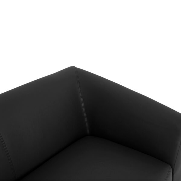 ΚΑΝΑΠΕΣ 3ΘΕΣΙΟΣ KIANA HM3122.31 ΜΕ ΜΑΥΡΟ PU 180x75x71 εκ. - Image 4