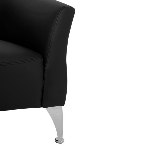 ΚΑΝΑΠΕΣ 3ΘΕΣΙΟΣ KIANA HM3122.31 ΜΕ ΜΑΥΡΟ PU 180x75x71 εκ. - Image 6