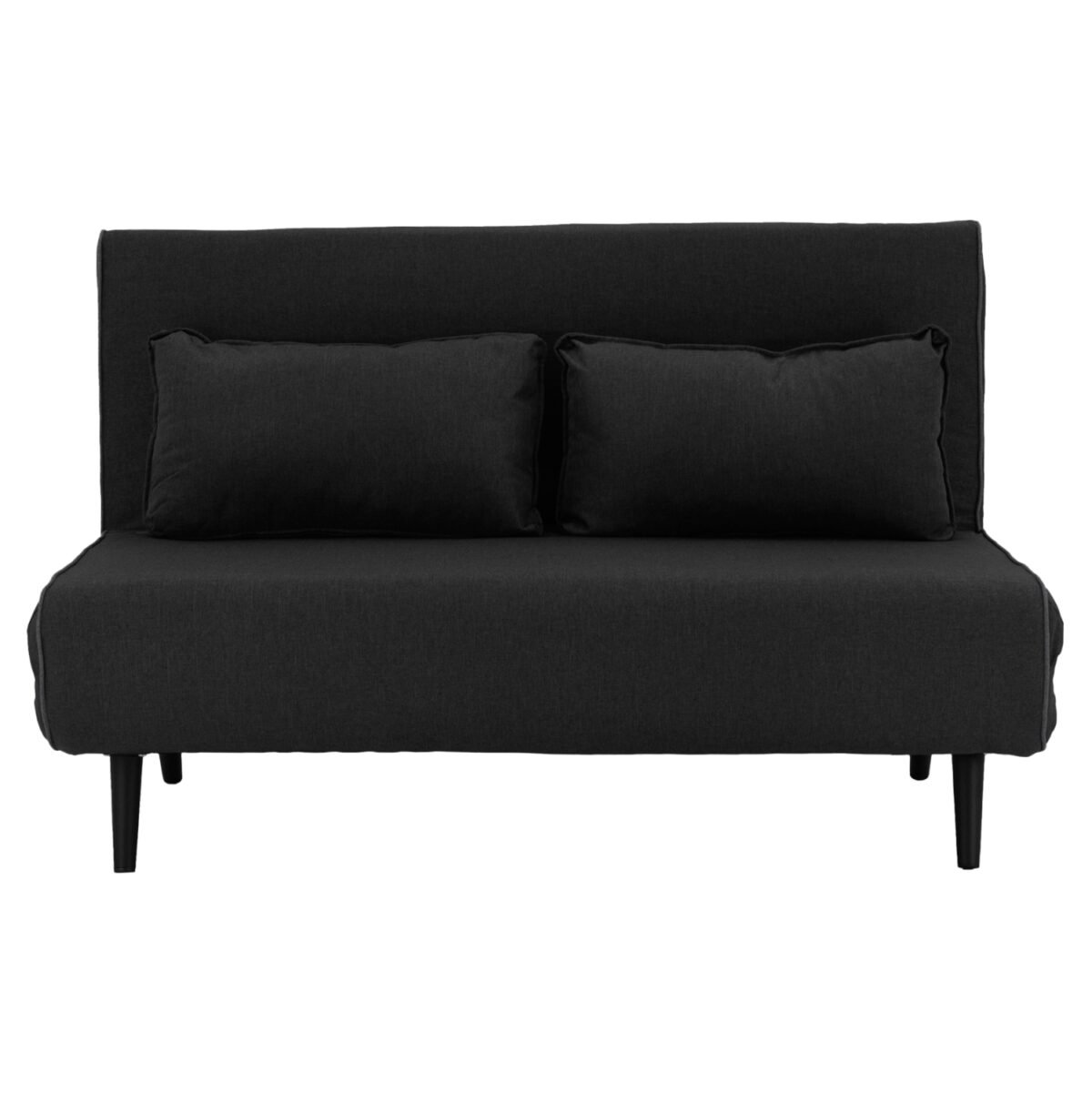 ΚΑΝΑΠΕΣ ΚΡΕΒΑΤΙ 2 ΑΤΟΜΩΝ ASMA HM3077.03 ΣΚΟΥΡΟ ΓΚΡΙ ΥΦΑΣΜΑ 140x80x77Yεκ. - Image 4