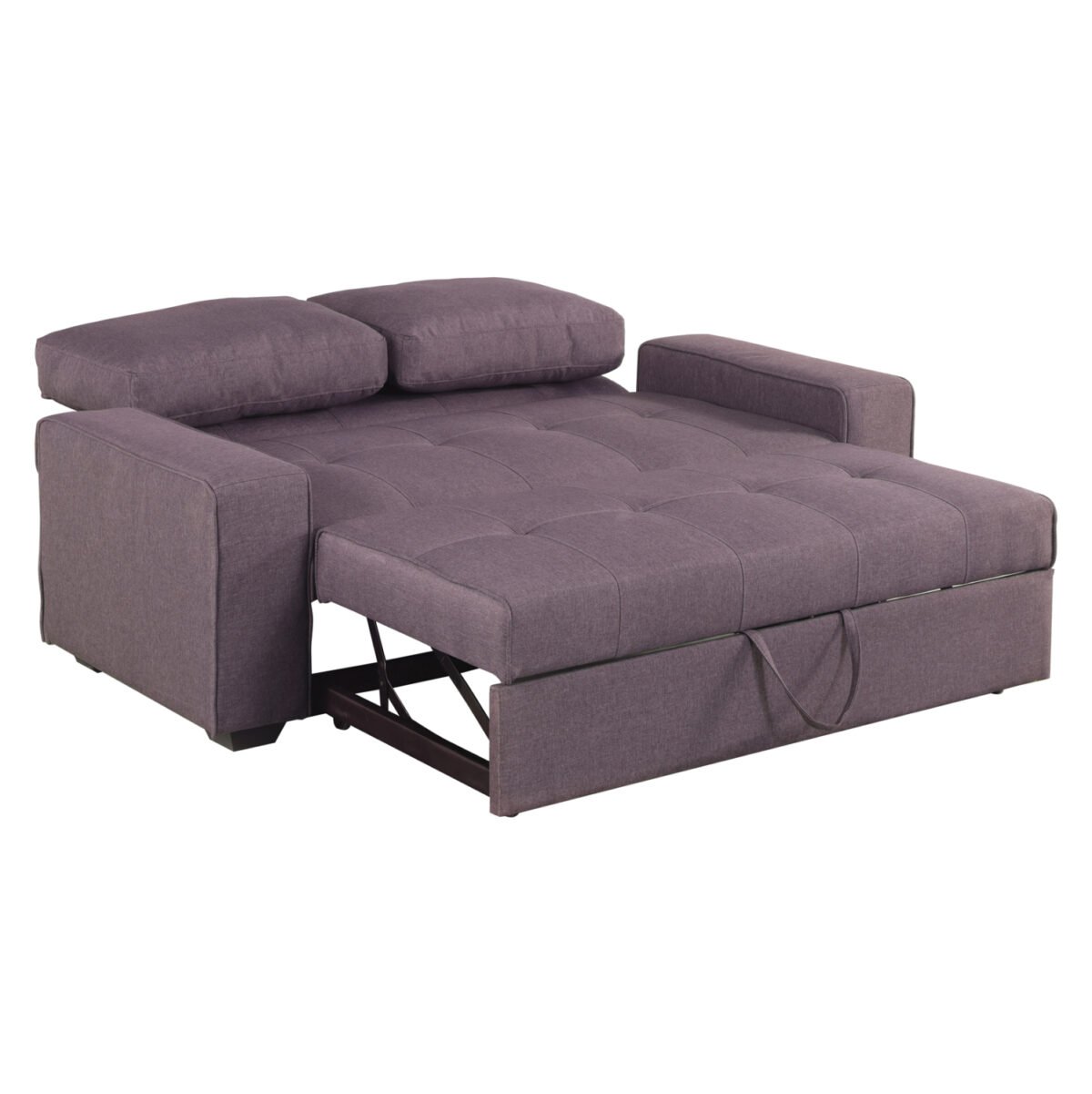 ΚΑΝΑΠΕΣ ΚΡΕΒΑΤΙ KANNA 2ΘΕΣΙΟΣ 176x102x91 εκ.HM3082.01 ΜΕ ΚΑΦΕ ΥΦΑΣΜΑ 176x102x91 εκ. - Image 3