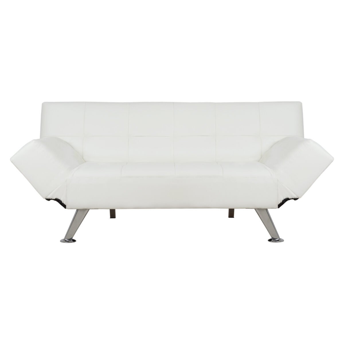 ΚΑΝΑΠΕΣ ΚΡΕΒΑΤΙ HM3001.01 THOM ΜΕ ΑΝΑΔΙΠΛΟΥΜΕΝΑ ΜΠΡΑΤΣΑ ΛΕΥΚΟ PU 189x93x82Υεκ. - Image 3