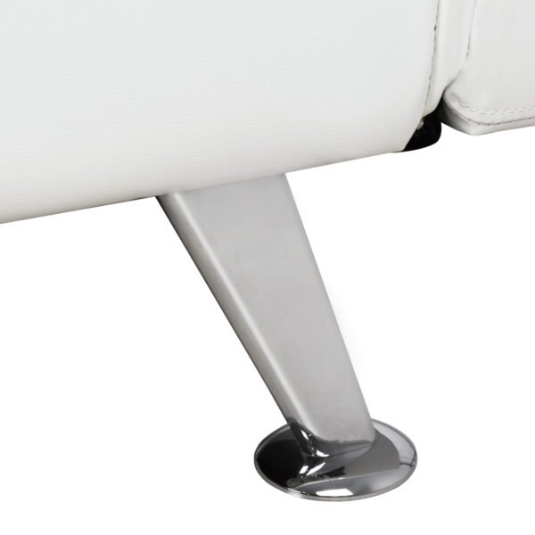 ΚΑΝΑΠΕΣ ΚΡΕΒΑΤΙ HM3001.01 THOM ΜΕ ΑΝΑΔΙΠΛΟΥΜΕΝΑ ΜΠΡΑΤΣΑ ΛΕΥΚΟ PU 189x93x82Υεκ. - Image 8