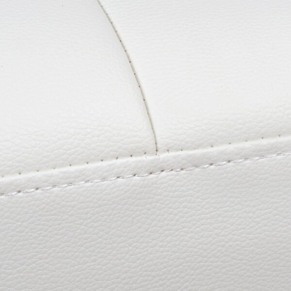 ΚΑΝΑΠΕΣ ΚΡΕΒΑΤΙ HM3001.01 THOM ΜΕ ΑΝΑΔΙΠΛΟΥΜΕΝΑ ΜΠΡΑΤΣΑ ΛΕΥΚΟ PU 189x93x82Υεκ. - Image 9