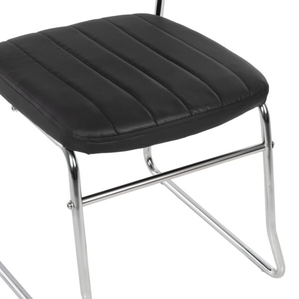 ΚΑΡΕΚΛΑ QUENTI HM1071.01 ΜΑΥΡΗ 47x54x84 εκ. - Image 7