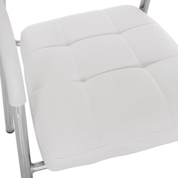 ΚΑΡΕΚΛΑ ΓΡΑΦΕΙΟΥ ΕΠΙΣΚΕΠΤΟΥ OBERON HM1018.02 ΑΣΠΡΟ PU 51x52x88Yεκ. - Image 7