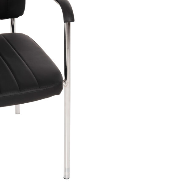 ΚΑΡΕΚΛΑ QUESTA ΜΕ ΜΠΡΑΤΣΑ HM1070.01 ΜΑΥΡΗ 54x62x84 εκ. - Image 10