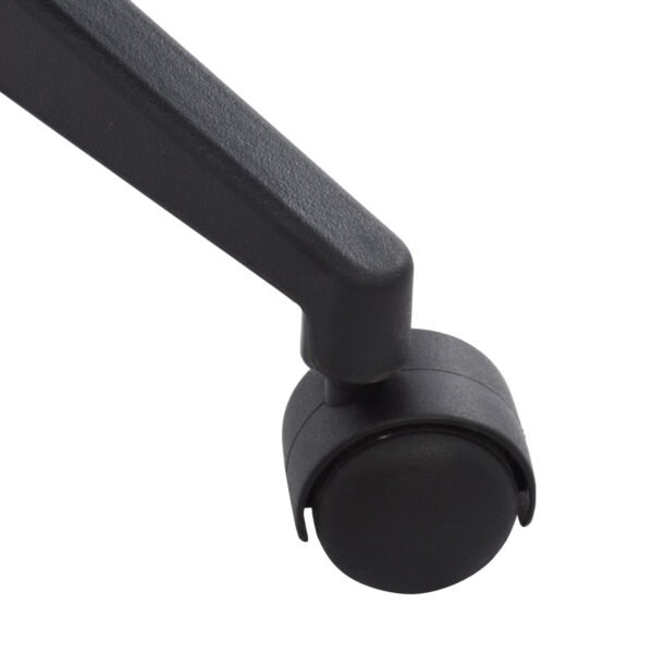 ΚΑΡΕΚΛΑ ΓΡΑΦΕΙΟΥ ANIVIA HM1073.21 ΓΚΡΙ & ΣΚΕΛΕΤΟ ΜΑΥΡΟ 64x61x127 cm - Image 8