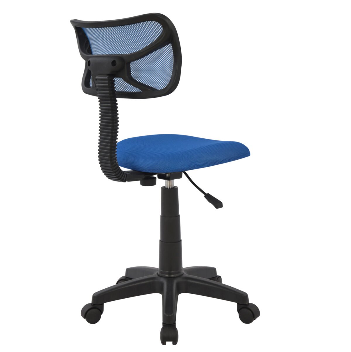 ΚΑΡΕΚΛΑ ΓΡΑΦΕΙΟΥ AKHILA HM1026.06 ΜΠΛΕ ΥΦΑΣΜΑ MESH 40,5x50,5x91,5 εκ. - Image 5