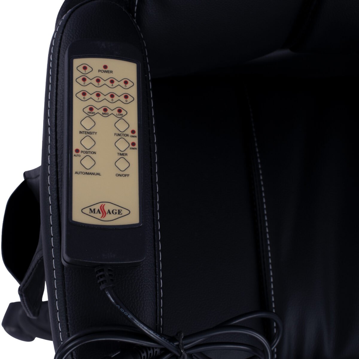 ΚΑΡΕΚΛΑ ΓΡΑΦΕΙΟΥ THORIN HM1050.01 ΜΕ MASSAGE ΜΑΥΡΗ HOMEMARKT 62x70x127Y εκ. - Image 10