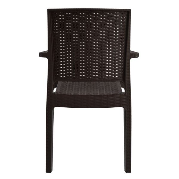 ΠΟΛΥΘΡΟΝΑ ΠΟΛΥΠΡΟΠΥΛΕΝΙΟΥ ΒΑΡΕΩΣ ΤΥΠΟΥ KAGANU DARK BROWN HM5134.09 57x55,5x89 εκ. - Image 6