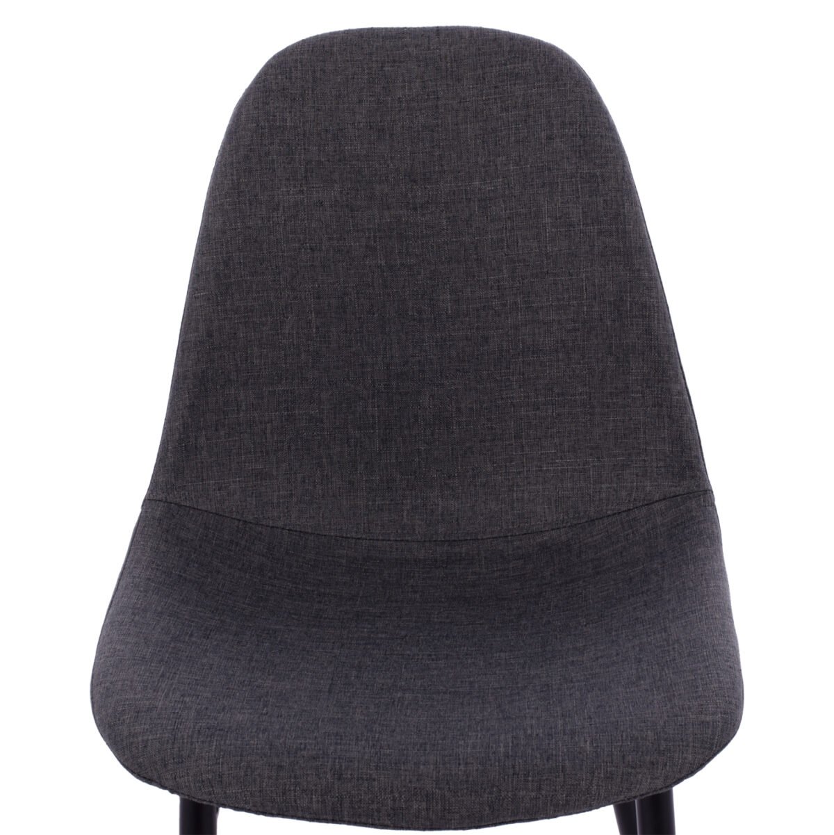 ΚΑΡΕΚΛΑ LEONARDO ΜΕ ΥΦΑΣΜΑ ΓΚΡΙ ΣΚΟΥΡΟ ΚΑΙ ΜΑΥΡΑ ΜΕΤΑΛΛΙΚΑ ΠΟΔΙΑ HM00100.16 43,5x59x84Υ εκ. - Image 7