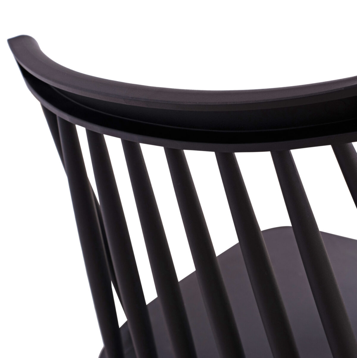 ΚΑΡΕΚΛΑ ΤΡΑΠΕΖΑΡΙΑΣ HM8052.02 VANESSA ΜΑΥΡΗ ΜΕ ΜΕΤΑΛΛΙΚΑ ΠΟΔΙΑ 43x46,5x82 εκ. - Image 7