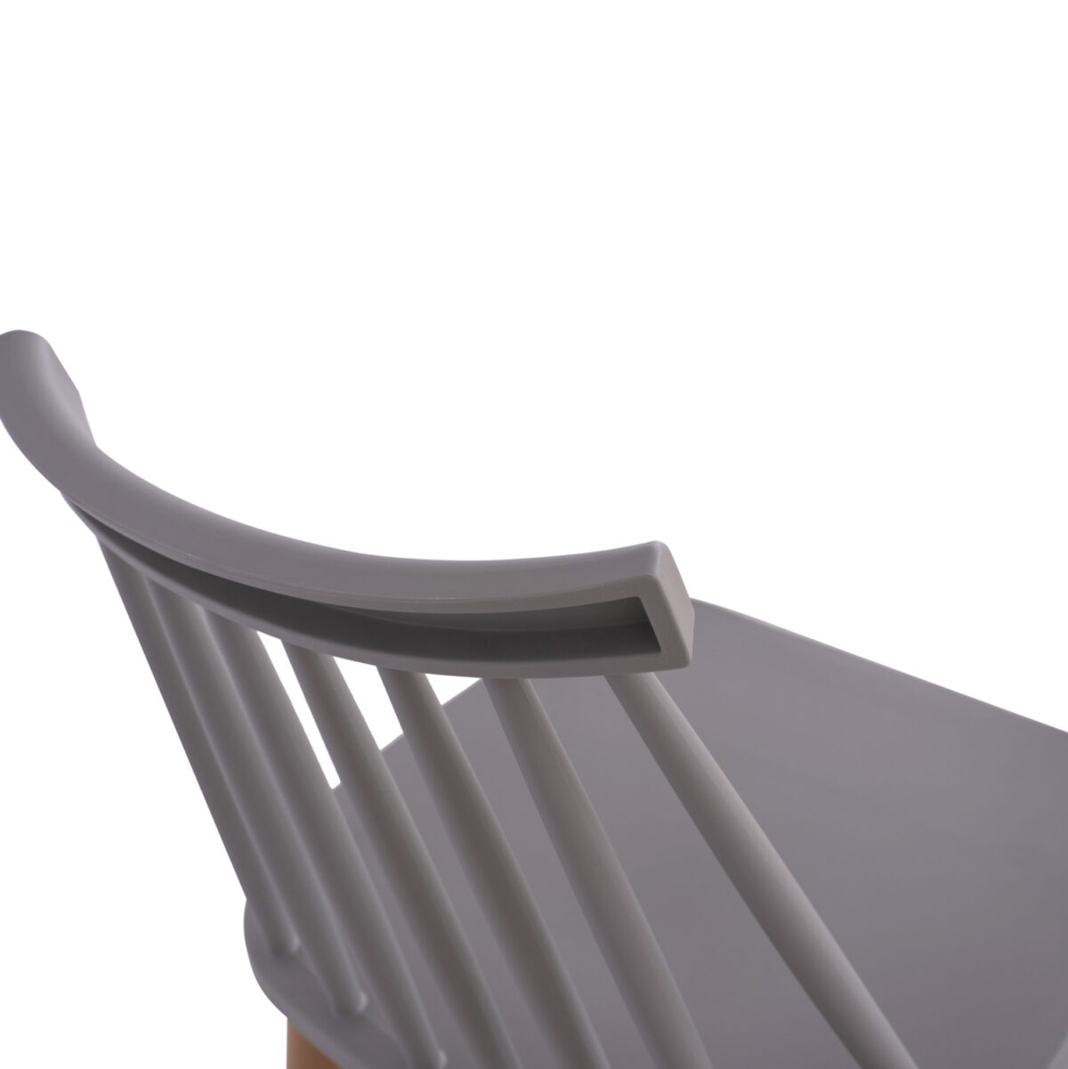 ΚΑΡΕΚΛΑ ΤΡΑΠΕΖΑΡΙΑΣ HM8052.10 VANESSA ΓΚΡΙ ΜΕ ΜΕΤΑΛΛΙΚΑ ΠΟΔΙΑ 43x46,5x82 εκ. - Image 8